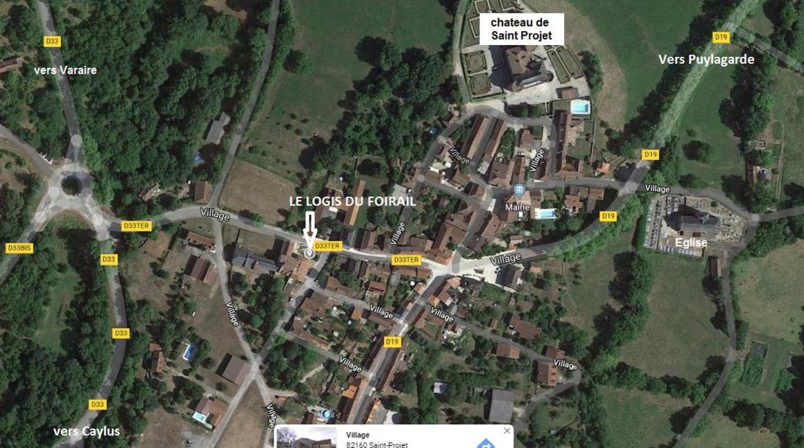 Appartamento Le Logis Du Foirail Saint-Projet  Esterno foto